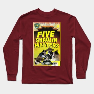 Five Shaolin Masters Long Sleeve T-Shirt